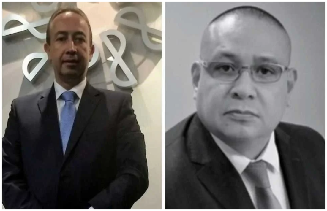 Leopoldo Carrillo y Rubén Durán exdirectivos del SAT