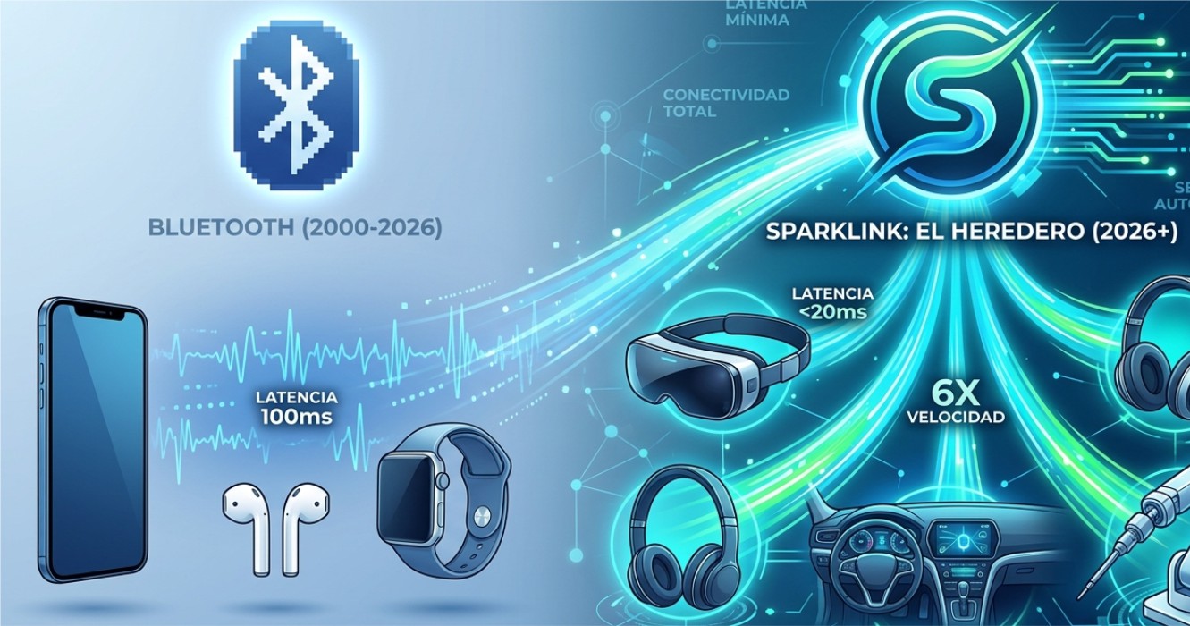 SparkLink: El heredero tecnológico que desafía el reinado del Bluetooth